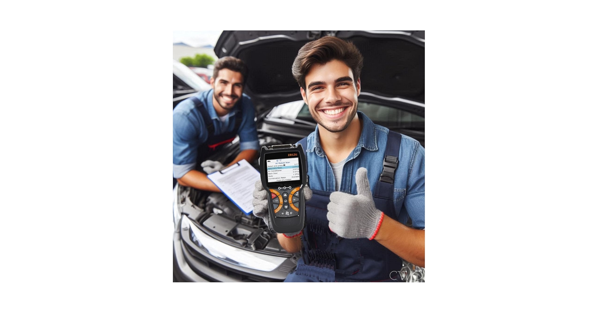 Amazon.com: Fits ZURICH ZR13s OBD2 Code Reader with ABS/SRS